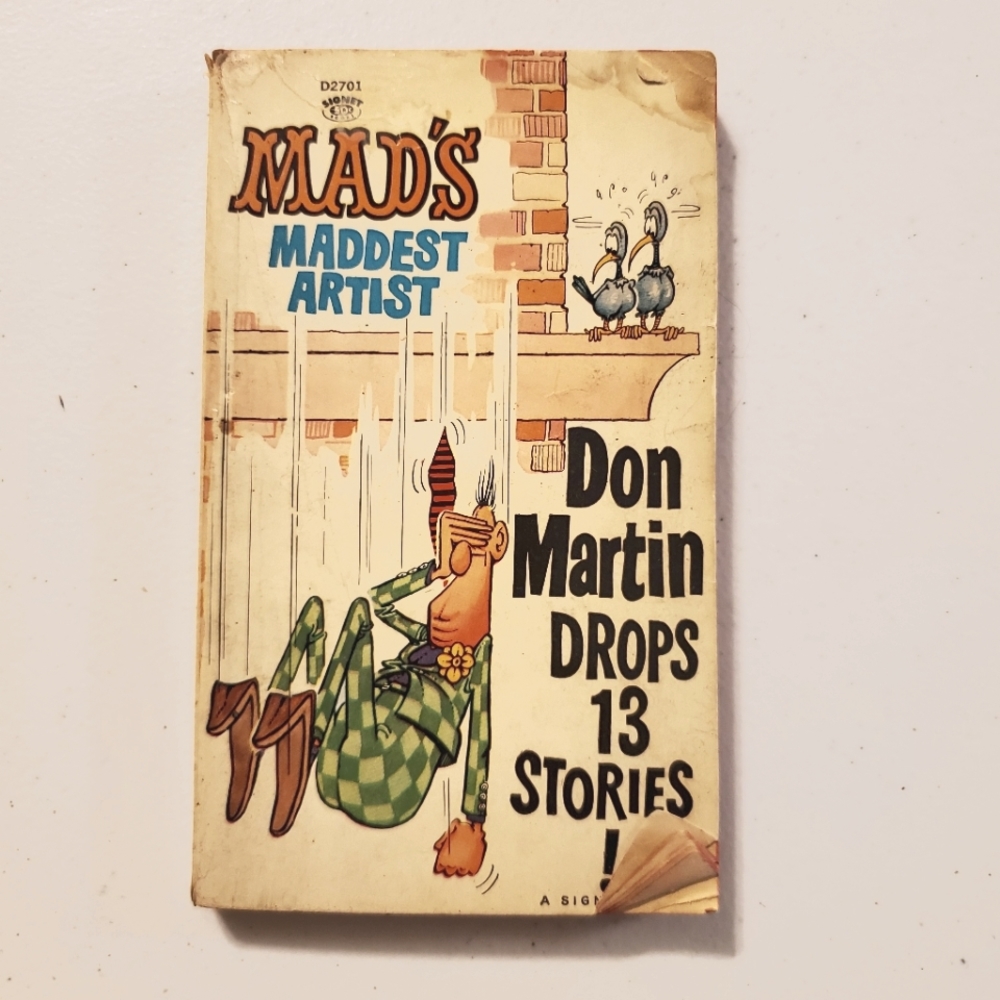 Mad's Don Martin Drops 13 Stories by Mad Magazine